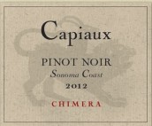 卡普歐喀邁拉黑皮諾干紅葡萄酒(Capiaux Chimera Pinot Noir, Sonoma Coast, USA)