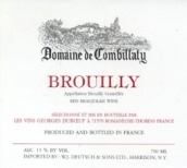 杜寶夫酒莊康比拉提莊園（布魯依）紅葡萄酒(Georges Duboeuf  Domaine de Combillaty Brouilly, Beaujolais, France)