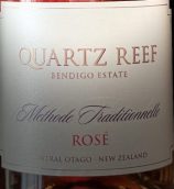 克瑞芙酒莊傳統(tǒng)工藝法桃紅起泡酒(Quartz Reef Methode Traditionnelle Rose, Bendigo, New Zealand)