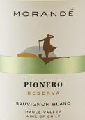 莫任得比亞露珍藏長相思干白葡萄酒(Morande Pionero Reserva Sauvignon Blanc, Maule Valley, Chile)