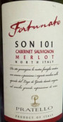 普特罗弗特纳多Son101赤霞珠-梅洛红葡萄酒(Pratello Fortunato Son 101 Cabernet Sauvignon-Merlot, Lombardia, Italy)