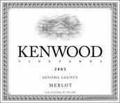 金舞莊索諾瑪系列梅洛干紅葡萄酒(Kenwood Vineyards Sonoma Serise Merlot, Sonoma County, USA)