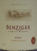 本齊格西拉干紅葡萄酒(Benziger Family Winery Syrah, California, USA)