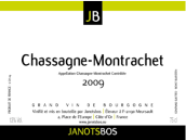 簡諾特-博斯夏山-蒙哈榭干白葡萄酒(Domaine Janots-Bos Chassagne-Montrachet, Cote de Beaune, France)