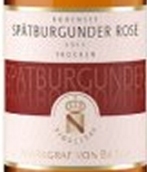 巴登侯爵博登湖黑皮諾干型桃紅葡萄酒(Weingut Markgraf von Baden Bodensee Spatburgunder Rose Trocken, Baden, Germany)