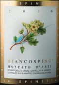 斯繽尼塔酒莊比安科斯皮諾阿斯蒂起泡酒(La Spinetta Biancospino Moscato d'Asti DOCG, Piemonte, Italy)