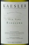 凱斯勒酒莊老藤雷司令白葡萄酒(Kaesler Old Vine Riesling, Barossa Valley, Australia)