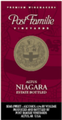 波斯特家族尼亞加拉甜白葡萄酒(Post Familie Vineyards Niagara, Altus, USA)