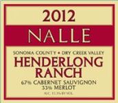 諾爾漢德朗赤霞珠梅洛干紅葡萄酒(Nalle Henderlong Ranch Cabernet Sauvignon-Merlot, Dry Creek Valley, USA)