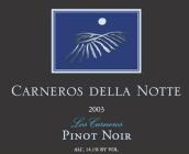 夜之卡內(nèi)羅斯黑皮諾干紅葡萄酒(Carneros Della Notte Vineyards Pinot Noir, Los Carneros, USA)