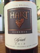 哈特海嶺西拉紅葡萄酒(Hart Volcanic Ridge Vineyard Syrah, Temecula Valley, USA)