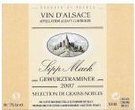 西普麥克高貴精選瓊瑤漿白葡萄酒(Domaine Sipp Mack Gewurztraminer Selection de Grains Nobles, Alsace, France)