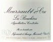 勒樺布奇園干白葡萄酒(Domaine Leroy Les Boucheres, Meursault, France)