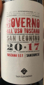 安赫里尼酒庄圣莱昂诺戈弗洛托斯卡纳红葡萄酒(Tenimenti Angelini San Leonino Governo All Uso Toscano Toscana IGT, Tuscany, Italy)