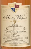 馬丁沃斯曼酒莊小房半甜桃紅葡萄酒(Weingut Martin Wassmer Rose Kabinett Feinherb, Baden, Germany)