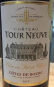 圖爾·諾伊夫酒莊紅葡萄酒(Chateau Tour Neuve, Cotes de Bourg, France)