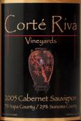 科特里瓦酒莊赤霞珠干紅葡萄酒(Corte Riva Vineyards Cabernet Sauvignon, California, USA)