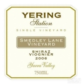 優(yōu)伶酒莊斯莫雷園設(shè)拉子-維歐尼混釀紅葡萄酒(Yering Station Smedley Lane Vineyard Shiraz - Viognier, Yarra Valley, Australia)