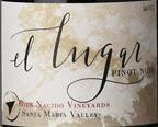 盧格酒莊比恩納西多園黑皮諾干紅葡萄酒(El Lugar Wines Bien Nacido Vineyards Pinot Noir, Santa Maria Valley, USA)