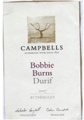 康貝爾波比波杜瑞夫干紅葡萄酒(Campbells Bobbie Burns Durif, Rutherglen, Australia)