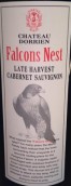 多里城堡鷹巢晚收系列赤霞珠甜紅葡萄酒(Chateau Dorrien Falcons Nest Late Harvest Cabernet Sauvignon, Barossa Valley, Australia)