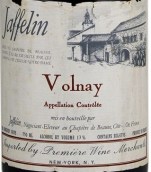 佳菲靈酒莊（沃爾奈村）紅葡萄酒(Jaffelin Volnay, Cote de Beaune, France)