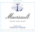 文森拉圖酒莊圣約翰特釀（默爾索村）白葡萄酒(Domaine Vincent Latour Cuvée Saint Jean, Meursault, France)