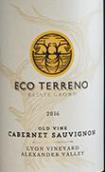 泰雷諾酒莊老藤赤霞珠紅葡萄酒(Eco Terreno Old Vine Cabernet Sauvignon, Alexander Valley, USA)