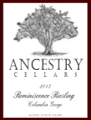 先輩回憶雷司令干白葡萄酒(Ancestry Reminiscence Riesling, Columbia Valley, USA)
