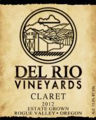 德利奧酒莊克萊雷混釀紅葡萄酒(Del Rio Claret, Oregon, USA)