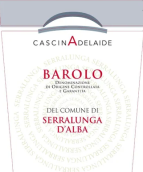 卡斯納莊園塞拉倫加巴羅洛紅葡萄酒(Cascina Adelaide Barolo del Comune di Serralunga d'Alba DOCG, Piedmont, Italy)