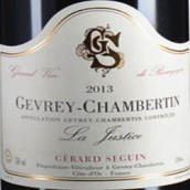 賽甘酒莊杰斯特（熱夫雷-香貝丹村）紅葡萄酒(Gerard Seguin La Justice, Gevrey-Chambertin, France)