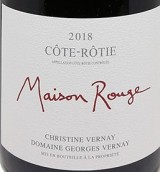 乔治维尔奈酒庄红屋红葡萄酒(Domaine Georges Vernay Maison Rouge, Cote-Rotie, France)