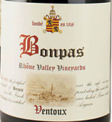波帕斯酒庄旺图红葡萄酒(Bonpas, Ventoux, France)