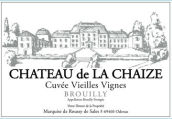 捷斯堡酒庄老藤特酿干红葡萄酒(Chateau de La Chaize Brouilly Cuvee Vieilles Vignes, Beaujolais, France)