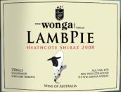 萬嘉蘭博西斯寇特西拉干紅葡萄酒(Wonga LambPie Heathcote Shiraz, Yarra Valley, Australia)