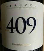 托若酒庄409红葡萄酒(Cantina Tollo Rosso 409, Abruzzo, Italy)