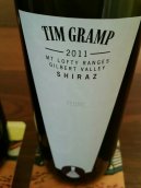 蒂姆·格蘭普酒莊洛夫蒂山脈吉爾伯特谷系列西拉干紅葡萄酒(Tim Gramp Mount Lofty Ranges Gilbert Valley Shiraz, South Australia, Australia)