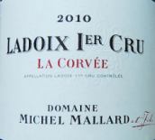 馬拉德父子莊園科維（拉都瓦一級(jí)園）紅葡萄酒(Michel Mallard et Fils La Corvee, Ladoix 1er Cru, France)