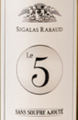 斯格拉哈寶五號(hào)甜白葡萄酒(Chateau Sigalas-Rabaud Le 5, Sauternes, France)