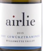 艾爾利瓊瑤漿白葡萄酒(Airlie Dry Gewurztraminer, Willamette Valley, USA)