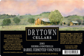 涸鎮(zhèn)維歐尼干白葡萄酒（木桶發(fā)酵）(Drytown Cellars Barrel Fermented Viognier, Sierra Foothills, USA)