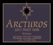 黑星農(nóng)場(chǎng)大角星黑皮諾干紅葡萄酒(Black Star Farms Arcturos Pinot Noir, Michigan, USA)