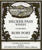 赫克帕斯寶石波特風(fēng)格加強酒(Hecker Pass Ruby Port, California, USA)