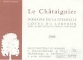 Domaine de la Citadelle Cotes du Luberon Cuvee Le Chataignier Blanc, Rhone, France