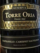 托雷歐里阿酒莊珍藏丹魄-赤霞珠干紅葡萄酒(Torre Oria Reserva Tempranillo-Cabernet Sauvignon, Utiel-Requena,Spain)