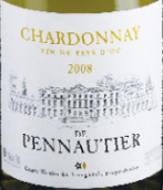 佩奧提亞收藏波諾蒂耶霞多麗白葡萄酒(Chateau de Pennautier Collection Fruitee Chardonnay de Pennautier, Vin de Pays d'Oc, France)