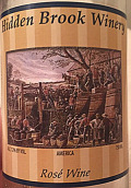 希頓布魯克酒莊桃紅葡萄酒(Hidden Brook Winery Rose, Virginia, USA)