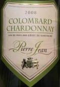 皮埃爾·吉恩酒莊鴿籠白-霞多麗干白葡萄酒(Pierre Jean Colombard Chardonnay, IGP Cotes de Gascogne, France)