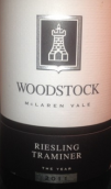 伍德索克酒莊雷司令塔明娜混釀白葡萄酒(Woodstock Riesling-Traminer, McLaren Vale, Australia)